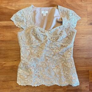 Gold Shimmer Feminine Top